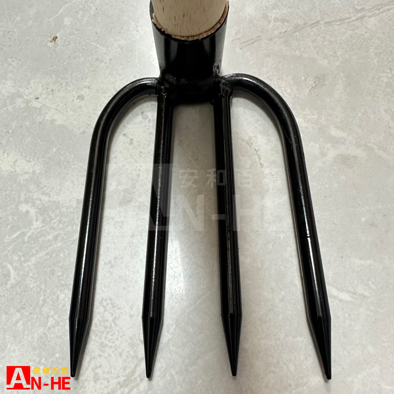 4齒鋤 碳鋼圓尖尺2九層柄